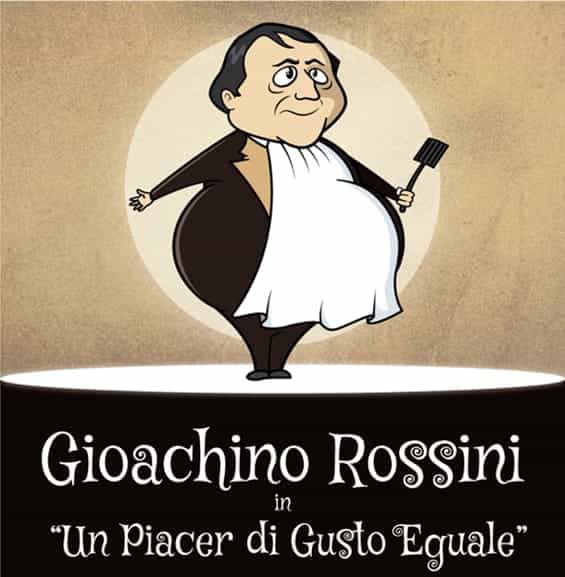Gioacchino Rossini in “Un piacer di gusto eguale”
